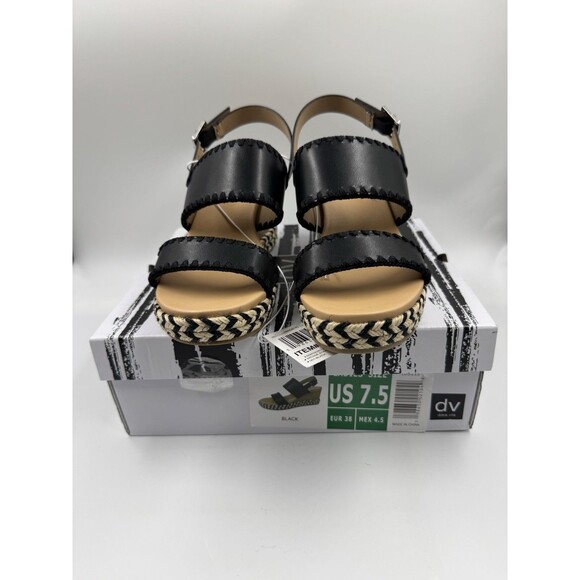 DV by Dolce Vita Shoes - DV by Dolce Vita Women's Esmaya Wedge Sandals Size 7.5